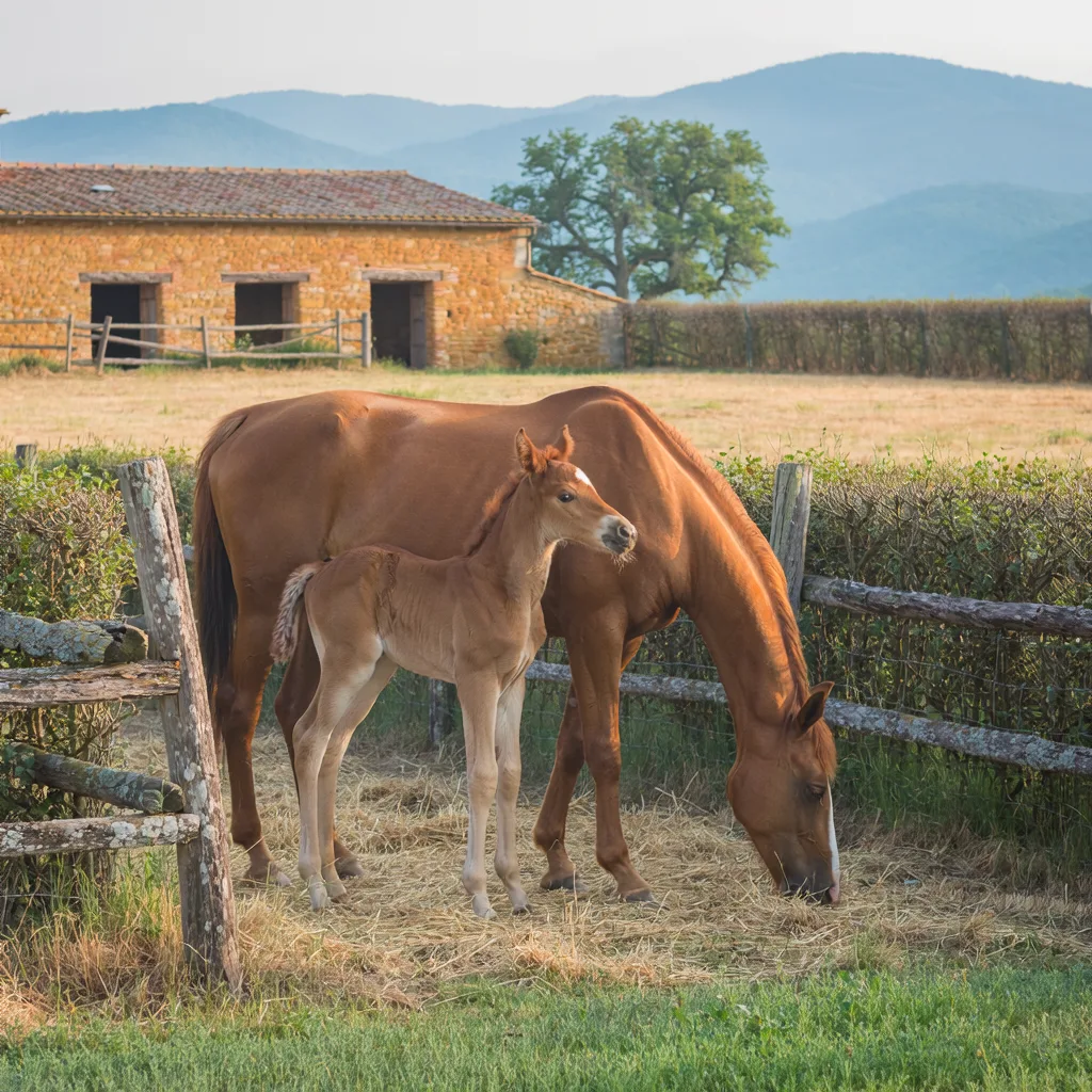 Élevage de chevaux, Les Écuries du Vernay, Saint-Siméon-de-Bressieux