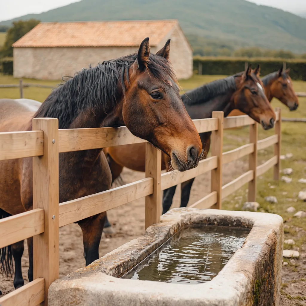 Pension pour chevaux à Saint-Siméon-de-Bressieux, Isère
